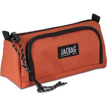 Leaf Shop Prıme Xl-Lastik Ayraçlı Iki Bölmeli Kalem Kutusu (Kiremit)