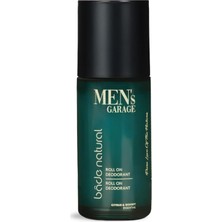 Leaf Shop Natural Men's Garage Roll On Deodorant Ferahlatıcı ve Ter Kokusunu Önleyici 50 ml