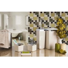 Leaf Shop Toskana Banyo Seti/bej