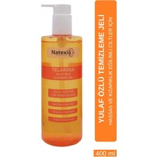 Natexia Hassas ve Kızarıklık Eğimli Ciltler Için Telarosa Yulaf Özlü Temizleme Jeli 400 ml