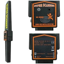 Leaf Shop Süper Scanner Metal Üst Arama El Dedektörü