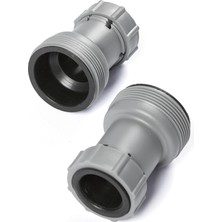 Leaf Shop Flowclear Yer Üstü Filtre Pompası Havuz Hortumu Adaptörü, Hortum Çapı 1,5 "(38 Mm) Ölçer ve 1,25" (32 Mm) Çaplı Havuz Vanalarına Bağlanır