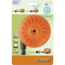 Leaf Shop 8658 Turbospruzzo Döner Sprınkler/fıskiye- Yeni Tip, 60 Metrekare Sulama Alanı