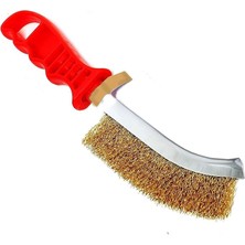 Leaf Shop Çok Amaçlı Tel Fırça, Güçlü Çelik Kıllı Tel Fırça, Kir, Pas, Korozyon Temizleyici, Mangal, Barbekü Için Ideal Tel Fırça, Hem Iş Hem Ev Için Uygun.