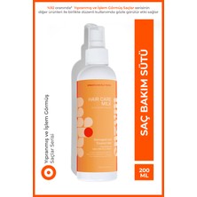 Enzym Cosmetics Kuru, Yıpranmış Ve Işlem Görmüş Saçlara Özel Saç Bakım Sütü Sprey 200 ml