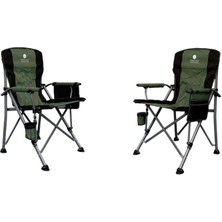 Leaf Shop Lux Yeşil 2'li Kamp Sandalyesi