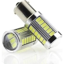 Leaf Shop Light-X Auto Lighting Tek Duy 93 Geri Vites LED Sinyal Ampülü ve Park Ledi Beyaz (2'li Paket)