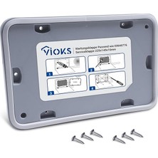 Leaf Shop Bakım Kapağı - Bosch 00646776/646776 Için Yedek Servis Kapağı Onarım Seti ve Yedek Parça Bosch Kurutma Makinesi Için - Seri 6 Seri 8, Siemens Isı Pompalı Kurutucu - IQ300 IQ500 IQ700 IQ800