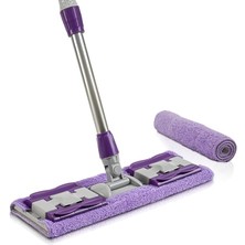 Leaf Shop Cleanıng | Mandallı Teleskobik Yer, Duvar Mopu +2 Bez