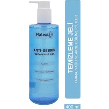 Natexia Karma, Yağlı ve Akne Eğimli Ciltler Için Sivilce Karşıtı Anti-Sebium Temizleme Jeli 400 ml