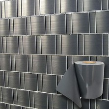 Leaf Shop Panel Çit Pvc Koruma Bantları 50 Metre (19CM, Antrasit)