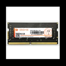 Iromx 1x, 16GB, 5600MHZ, Ddr5, Sodimm Notebook Ram, 1,1V, CL46