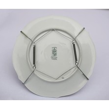 Leaf Shop Askı Aparatı 13_17 cm 3 Adet Porselen Asma Duvara Askılığı Duvar Tabak Asma Aparatı Askısı