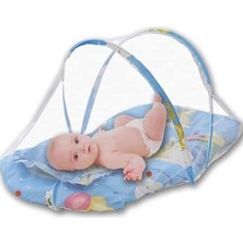 Leaf Shop Bebek Cibinlik Sineklik Seti, 92 cm - Mavi