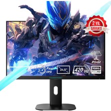 Thunderobot ZF25F400L-TUR 24.5 Inç 420Hz Full Hd Adaptive Sync Fast IPS Pivot Gaming Monitör