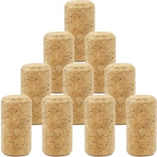 Leaf Shop Adet Mantar, Şarap Mantarı, Mantar, El Işi Için Mantar, Şişe Mantarı, El Işi Için Şarap Mantarı, Çeşitli Şarap Şişeleri ve Kendin Yap Dekorasyonları Için, Uzunluk 38 Mm, Çap 21 mm