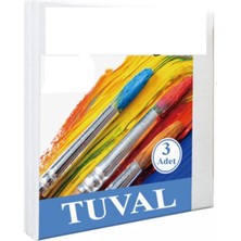 Leaf Shop 25X25 cm Astarlı Kare Tuval 1 Adet Resim Küçük Tuvali 25 * 25 cm Tual Akrilik Boya Yağlı Boya Için Ideal