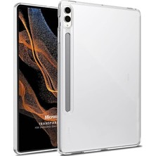 Leaf Shop Samsung Galaxy Tab S10 Plus X820 Kılıf Transparent Soft Şeffaf [galaxy Tab S10 Plus X820 ile Uyumlu Kılıf - Şeffaf]