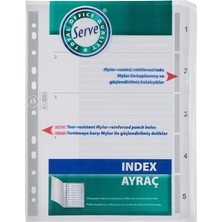 Leaf Shop Karton Ayrac 1-5 Rakam A4