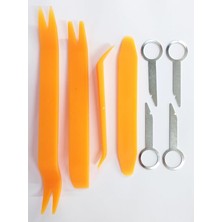 Leaf Shop 8 Parça Trim Teyp Sökme Set (Sökme Aparatları Sert Abs Malzemedir) Teyp, Kapı, Döşeme Sökme Takımı