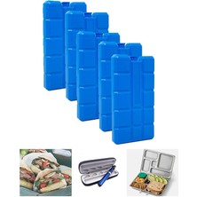 Leaf Shop 400ML Içi Su Dolu Buz Kasedi 48 Saat Korumalı Buz Aküsü 5 Adet AL4655