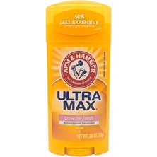 Leaf Shop & Hammer Kol ve Çekiç Ultramax Görünmez Katı Toz Taze Terlemeyi Önleyici Deodorant-2,6 Oz
