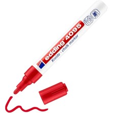 Leaf Shop 4095 Tebeşir Kalemi - Kırmızı - 1 Tebeşir Kalemi - 2-3 mm Yuvarlak Uçlu