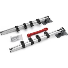 Leaf Shop Sabit Makaralı Katlanır Metal Çamaşır Askılığı Seti 01 EXIZNM184