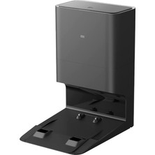 Leaf Shop Mi Robot Vakumlu Mop 2 Pro Ultra Otomatik Empty Station Şarj Fonksiyonlu Istasyonu (16500 Pa Gücü, 10 Saniyede Boşaltma, Kolay Kullanım, Toz Haznesi Kapasitesi 4 Litre) Siyah