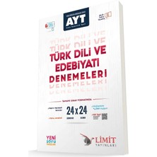 Limit Yayınları 2025-2026 Ayt Güncel Müfredat Türk Dili ve Edebiyatı Denemeleri Yeni Tarz Sorularla Geliştirilmiş