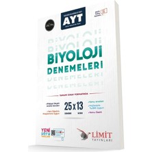 Limit Yayınları 2024 - 2025 Müfredat Ayt Biyoloji Denemeleri