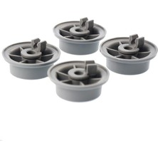 Leaf Shop Makinesi Alt Sepet Tekerleği Arçelik, Beko, Altus ile Uyumlu 4 Adet