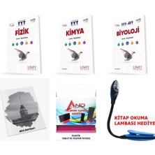 Limit Yayınları 2024-2025 Müfredat Tyt Fizik-Kimya-Biyoloji Soru Bankası Video Desteklidir Mega Set
