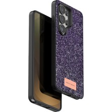 Rdbydn Onegif  Galaxy S26 Ultra Bright Simli Kapak - Derin Mor