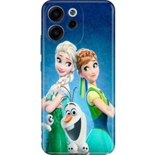 Nurdic Oppo Reno 15 - 15F 5g Uyumlu Kılıf Resimli Desenli Silikon Elsa Anna Olaf