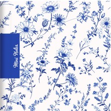 Keskin Color Keskin 11X11 Düz Hafif Kağıt Ciltli Mini Notes Not Defteri - Çiçek