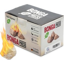 Leaf Shop Soba, Şömine, Mangal Tutuşturucu 35 Adet 500 gr - Jel ve Çıra Alternatifi Doğal Odun Yünü Press