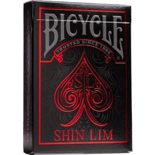 Leaf Shop Shin Lim Magic Özel Basım Oyun Kartları, Siyah