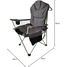 Leaf Shop Chair Ones-Lp Ultra Hafif Katlanır Kamp Piknik Sandalyesi - Koltuğu Xl