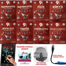 Limit Yayınları 2024-2025 9 Sınıf Tüm Dersler Yeni Maarif Modeli Güncel Videolu Konu Anlatım Seti