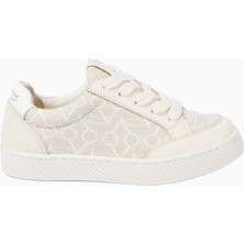 Bonpoint Cameron Deri Detaylı Çocuk ve Bebek Canvas Sneakers