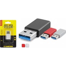 Hadron HDX1029 USB 3.0 to Type-C Dişi Dönüştürücü Adaptör - 3 Renk Seçeneği - 1 ADET