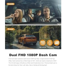 Leaf Shop D30 Wi-Fi 4K Araç Kamerası
