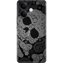 Nurdic Vivo V60 Lite 5g Uyumlu Kılıf Silikon Desenli Tam Koruma Resimli Skuller