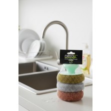 Adissa Nerox NRX-0788 3lü Bulaşık Süngeri ve Plastik Sap