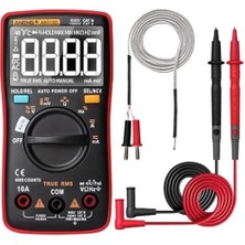 Leaf Shop Aneng AN113D Akıllı Otomatik Ölçüm Gerçek-Rms Dijital Multimetre 6000 Direnç Diyot Süreklilik Test C