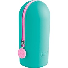 Leaf Shop Hoop Kalem Çantaşi Nane Yeşili