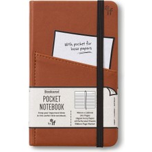 Leaf Shop Bookaroo A6 Günlük Kahverengi