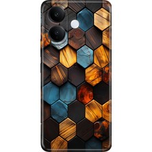 Vivo V60 Lite 5g Kılıf Desenli Baskılı Tpu Rubber Kapak Petek