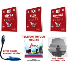 Limit Yayınları 2025-2026 10. Sınıf Fizik Kimya Biyoloji Konu Anlatım Föyleri Güncel Müfredat Yeni Anlatım Mega Seti